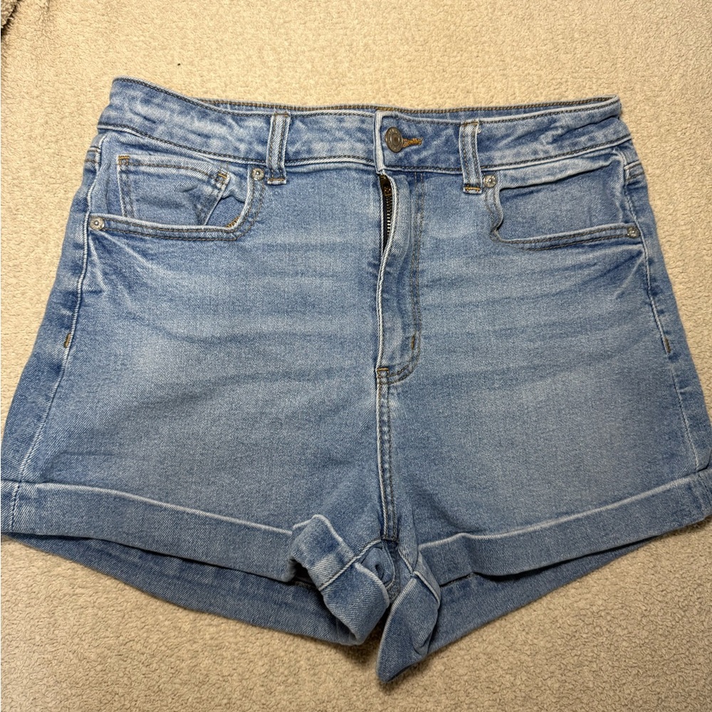 American Eagle Outfitters Light Blue Jean Shorts